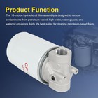 10 Micron Hydraulic Oil Filter Assembly  Spin-on Design  Return Line Filter With