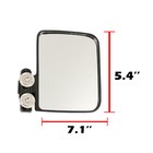 Pair Rated Magnet Tractor Side Mirror Lh   Rh 220lb Fit For Kubota John Deere