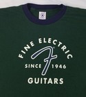 Vintage Fender Guitars Fine Electric Ringer Shirt Large L Delta Tag Guitar Music