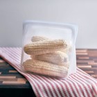 Stasher Premium Silicone Reusable Food Storage Stand-up Mega Bag - Clear