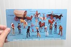 Vintage Marx Johnny West - Cardboard Box Cutouts