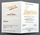 1978-79 Broome Dusters American Hockey League  ahl  Pocket Schedule