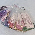 Lot 23 Heirloom Silk Bouquet Ribbon 3yds 4mm Hand Dyed Eloise Gomez Variegated
