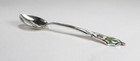 Vintage C  Lamond Fils Edmonton Canada Sterling Silver Enamel Souvenir Spoon
