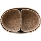 Natural Hand-woven Seagrass Nesting Baskets Set Of 3 Home Organization New
