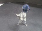Small Handblown Glass Seal Balancing A Ball On Its  Nose