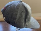 Rainier Beer - Logo Hat - Gray With Leather Patch Logo - Adjustable Back