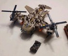 1989 Kenner Mega Force V-roc - Thunderwolf Near Complete   Brimstone Complete