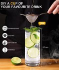 Crystal Highball Glasses Set Of 8  13oz Drinking Water Glass Cups