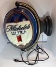 Michelob Ultra Rotating Lighted Wall Sign Beer Bar Pub 2005 Grimm Working