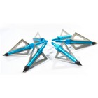 12pcs Broadheads 3 Blades 100 Grain Hunting Tips Box Crossbow Bolt Arrow Point