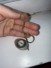 Vintage Keychain Lot     Occupied Japan Compass   Mini Roulette Wheel