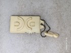 Sinclair Gasoline Johnson   Blood Service Station Keychain Joliet Illinois
