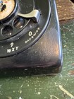 Circa 1960s Western Electric Bell System Model 500 Black Rotary Dial Telephone