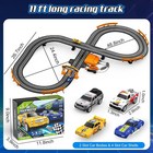 Slot Car Race Track Set Electric Powered Race Track Dual Racing Car Track Set