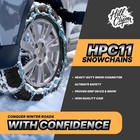 Snow Chains For Pickup Trucks  Suvs  Light Trucks  Heavy Duty Quick Fit   Easy I