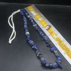 Afghanistan Natural Old Lapis Lazuli Stone Different Shape Beads Necklace