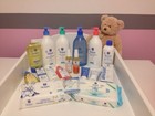 Biolane Baby Bath   Skincare Mixed Items Lot Cream Gel Lotion Oil Multicolor
