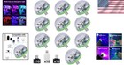 Portable Sound Control Rgb Disco Lights - 10 Mini Usb Magic Balls For Parties