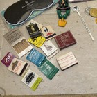 Lot 23 Vintage New Orleans Doubloons Matchbooks K   B New Rex Bacchus Beads