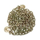 2 G70 Truck Tie Down Binder Chain 1 2  X 20  Transport Chain Tow Chain Grab Hook
