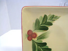 Gail Pittman Southern Living Home Christmas Memories Appetizer Dish  set 2 new