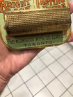 Vintage Nos  C1910 Canadian    black Cat Shoe Dressing   Stove Polish    Match Holdr