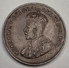 1932 Canada One 1 Cent - Circulated Canadian Bronze World Coin - George V - L7