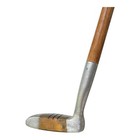 Otey Crisman Putter 18hbw Usa Hickory Wood Shaft Leather Grip 36  Original Vtg