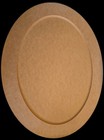 17  X 13  Wood Fiber Concave Cutting Board   Serving Tray With Silicone Feet