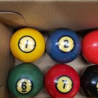 Vintage Brunswick Centennial Pool   Billiard Balls 1-15 Set