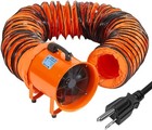 12 In Heavy Duty Utility Blower Exhaust Fan W 32 8 Ft Duct 3500 R min   3500 Cfm