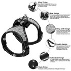 Rhinestone Sparkle Dog Harness Reflective Adjustable For Small Dogs