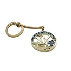 Vintage Seattle Worlds Fair 1962 Commemorative Keychain Metal Souvenir
