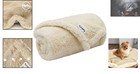 Versatile 24x32 Sherpa Fleece Dog Blanket For Pets - Easy Clean  Modern Design