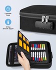 Big Capacity Storage Pouch Marker Pen Pencil Case Simple Stationery Bag Art T   