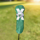 Custom White Style Green Style Masters Golf Driver Fairway Wood Hybrid Headcover