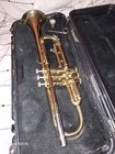 Bach Bb Trumpet Gold 3-valve Piston Valve W  Water Key  Includes Case