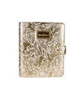 New Lilly Pulitzer Agenda Folio Gold Metallic Leafs Agenda Folio Case Cover