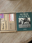 Vintage 1953 Horse Lovers Calendar  Country Life Pub 