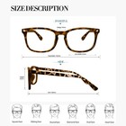 Nzknp Tortoise Blue Light Glasses  Light Glasses Medium  1pack