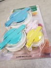 Clover Pom Pom Maker Set 4 Pack Multicolor Yarn Craft Tool 1 To 3 Inch Sizes