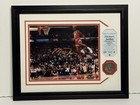     michael Jordan    upper Deck    848 2300    nickel Silver Medallion    framed    