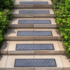Hopeviva Outdoor Stair Treads Non-slip Rubber 35 X 10 3 Pack Carpet Stair