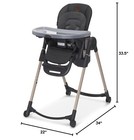 Maxi-cosi Minla 6-in-1 High Chair - Classic Graphite - Brand New 