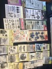 Lot Of 27 Pkgs clear Stamps lot New Sealed Packages
