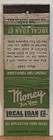 Local Loan Company Freeport Il Illinois Vintage Matchbook Cover