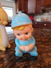 Lot Of Vintage Rubber Squeaky Toy Figures  1970s   Pooh  Kiddie Productions   