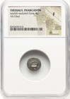 Thessaly Pharcadon 5th-4th Century Bc  Horse Silver Obol Ancient Greek Coin  Ngc