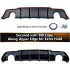 Rear Bumper Diffuser For 2012   2014 Chrysler 300 300c 300s Base Touring Limited